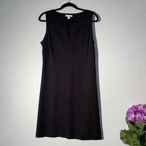 New York & Company V-Neck Midi Dress- Medium